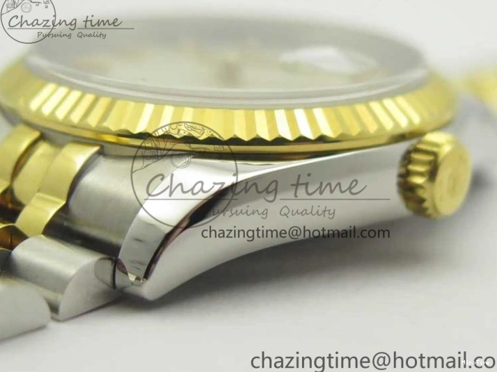 MiroTime 0519 DateJust 36 SS YG 126233 ARF 1:1 Best Edition Silver Dial Stick Markers on SS YG Jubilee Bracelet SH Elegant 3430